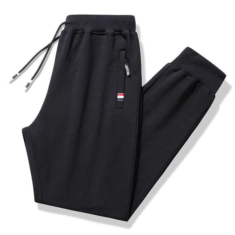 Men's Sweatpants Big Size Large 5xl Sportswear Elastic Waist Casual Cotton Track Pants Stretch Trousers Male Black Joggers 8XL 220330
