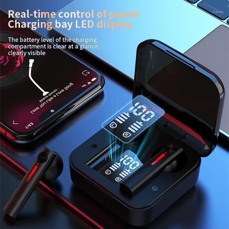 2020 New Arrival Wireless Headphones LED Bluetooth 5.0 Earphones Earbuds TWS Touch Control Sport Headset Noise Cancel for1, White
2020 New Arrival Wireless Headphones LED Bluetooth 5.0 Earphones Earbuds TWS Touch Control Sport Headset Noise Cancel for1, White