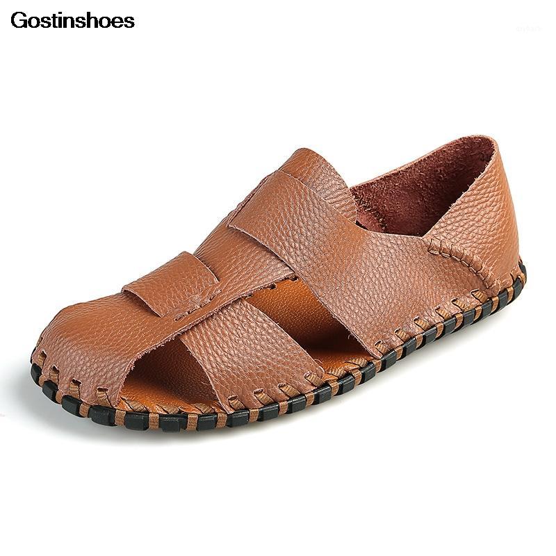 Leather Sandals Menias De Hombre New Style Fashion Sport Casual Cowhide Men Sandals Mens Leather Shoes Beach1, Black
Leather Sandals Menias De Hombre New Style Fashion Sport Casual Cowhide Men Sandals Mens Leather Shoes Beach1, Black