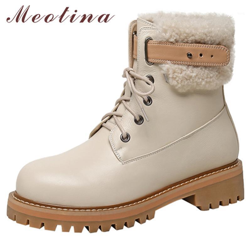 Meotina Med Heel Snow Boots Woman Genuine Leather Ankle Boots Platform Block Heel Shoes Lace Up Female Short Winter Black1, Black
Meotina Med Heel Snow Boots Woman Genuine Leather Ankle Boots Platform Block Heel Shoes Lace Up Female Short Winter Black1, Black