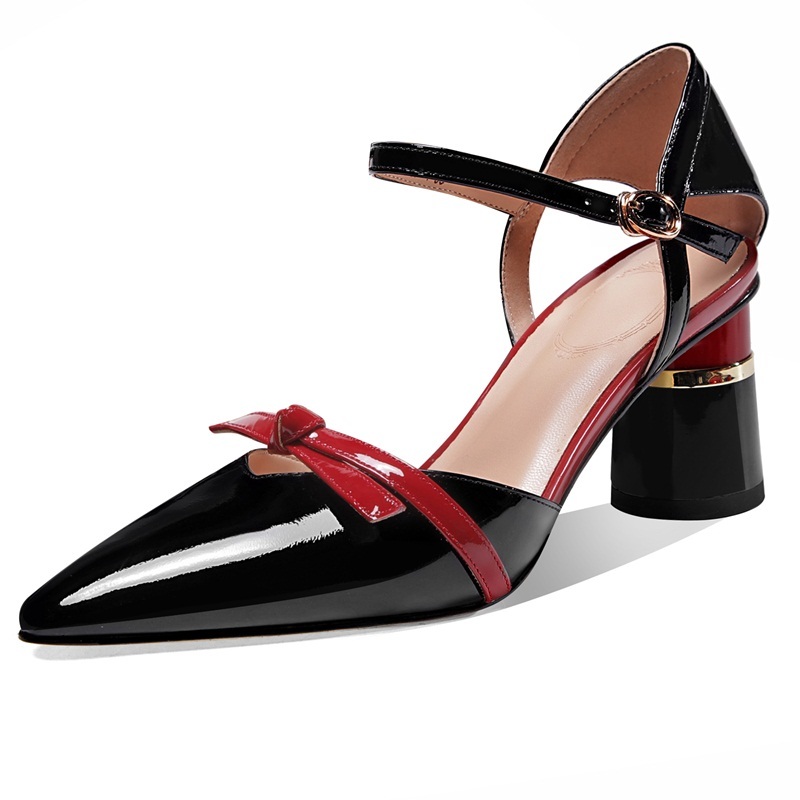 2021 Women's New Spring Concise Toe Genuine Leather Sexy High Wedding Heels Black Shoes E0xx
2021 Women's New Spring Concise Toe Genuine Leather Sexy High Wedding Heels Black Shoes E0xx