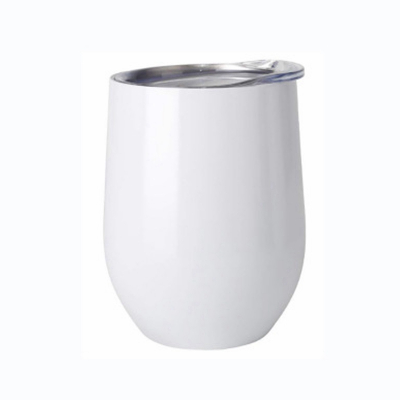 DIY Sublimation Tumbler 12oz Wine Tumbler Egg Shaped Double Walled Stainless Steel For Sublimaton Customize With Lid EEA2127
DIY Sublimation Tumbler 12oz Wine Tumbler Egg Shaped Double Walled Stainless Steel For Sublimaton Customize With Lid EEA2127