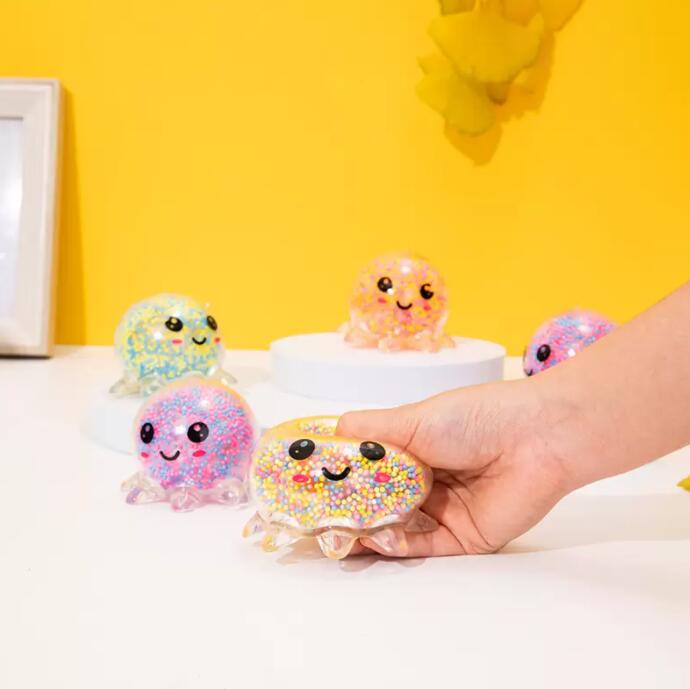 Soft Stress Glowing Light Squid Vent Ball Squeeze Toys Decompression Toy Bubble Octopus Ball Children's Birthday Gift
Soft Stress Glowing Light Squid Vent Ball Squeeze Toys Decompression Toy Bubble Octopus Ball Children's Birthday Gift