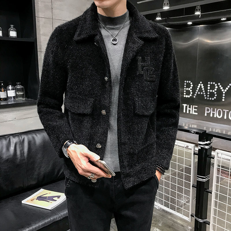2021 Men's Autumn Winter New Woolen Coat Woman Casual Oversize Jacket Man Korean Streetwear Solid Color Jackets Clothing Uvx2, Black
2021 Men's Autumn Winter New Woolen Coat Woman Casual Oversize Jacket Man Korean Streetwear Solid Color Jackets Clothing Uvx2, Black