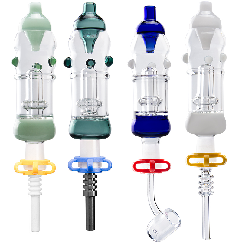 Headshop999 CSYC NC016 Hookah Oil Rig Pipes Plus 32mm OD 14mm Titanium Ceramic Nail Quartz Banger Dab Rigs Glass Water Bong