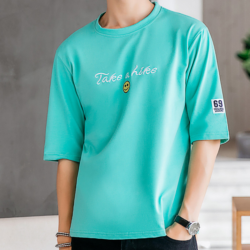 2021 New Luyzjzen Cotton t Summer Shirt Simple Men's T-shirts Meade Tee Single Shirts Tim Grey Black K135 Neck E822, Sky blue
2021 New Luyzjzen Cotton t Summer Shirt Simple Men's T-shirts Meade Tee Single Shirts Tim Grey Black K135 Neck E822, Sky blue