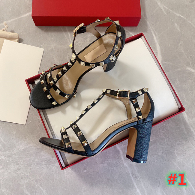 2020 new European women's Rivet sandals 8.5cm high rivet fashion sandals wedding party shoes formal shoes 5 colors size 35-42 with box, #1
2020 new European women's Rivet sandals 8.5cm high rivet fashion sandals wedding party shoes formal shoes 5 colors size 35-42 with box, #1