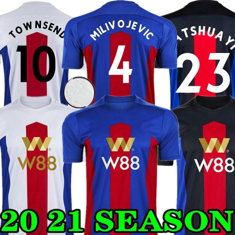 20 21 MILIVOJEVIC Mens Soccer Jerseys New Crystal TOWNSEND ZAHA SAKHO BENTEKE BATSHUAYI Home Red Blue Football Shirts Palace Short Uniforms, Black;yellow
20 21 MILIVOJEVIC Mens Soccer Jerseys New Crystal TOWNSEND ZAHA SAKHO BENTEKE BATSHUAYI Home Red Blue Football Shirts Palace Short Uniforms, Black;yellow