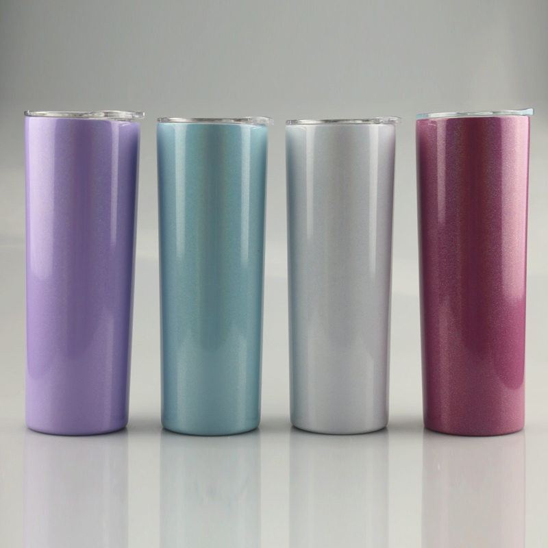 20oz Sublimation glitter skinny tumbler stainless steel water bottle double insulated cups slim vacuum coffee mugs beverage cup A13, Customize
20oz Sublimation glitter skinny tumbler stainless steel water bottle double insulated cups slim vacuum coffee mugs beverage cup A13, Customize