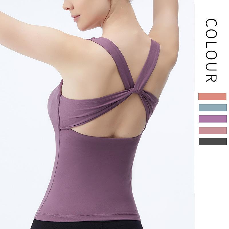 Seamless Yoga Tops Women Sexy Chest Pad Cross Breathable Quick-Drying Beautiful Back Sports Fitness Gym Wear Sportswear Female, Black
Seamless Yoga Tops Women Sexy Chest Pad Cross Breathable Quick-Drying Beautiful Back Sports Fitness Gym Wear Sportswear Female, Black