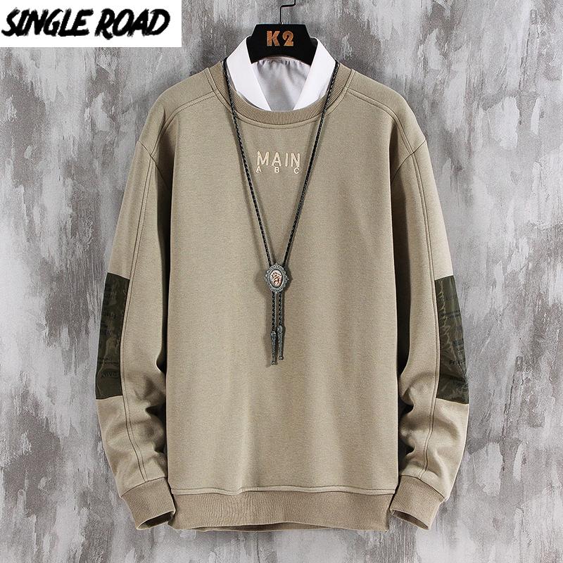 SingleRoad Mens Crewneck Sweatshirt Men 2020 Patchwork Casual Oversized Japanese Streetwear Hip Hop Green Hoodie Men Sweatshirts, Khaki hoodie men
SingleRoad Mens Crewneck Sweatshirt Men 2020 Patchwork Casual Oversized Japanese Streetwear Hip Hop Green Hoodie Men Sweatshirts, Khaki hoodie men
