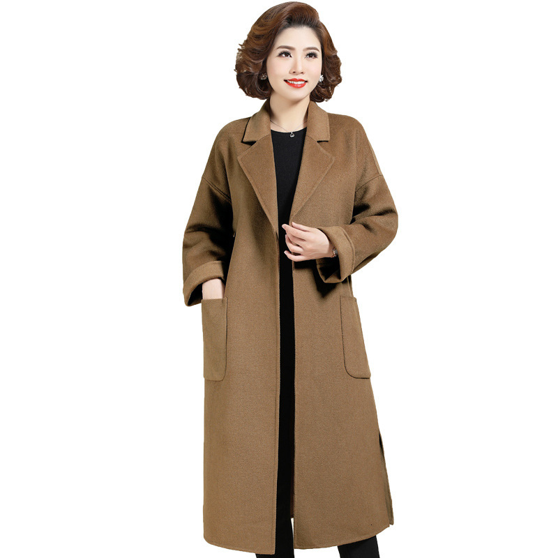 2021 New Dual Female Cashmere Fashion Trench Coat Autumn Big Size Wide Parker Mother Jacket Loaded A1024 XOJH, Camel
2021 New Dual Female Cashmere Fashion Trench Coat Autumn Big Size Wide Parker Mother Jacket Loaded A1024 XOJH, Camel