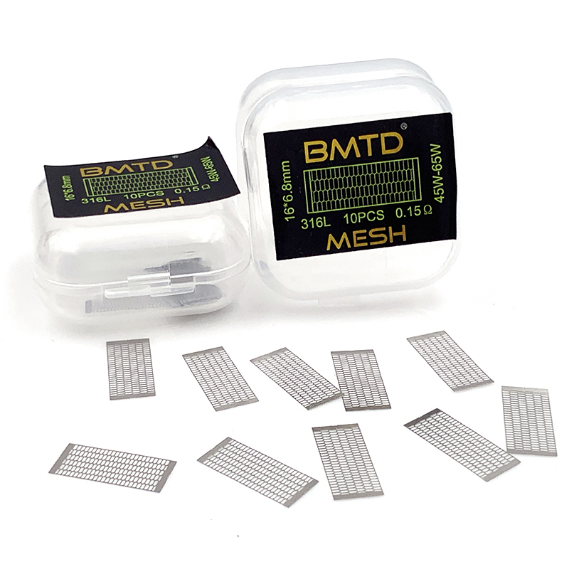 10pcs/box BMTD PreBuilt Coils KA1 SS316 NI80 Mesh Style Coil Wire For Kylin M RTA Wotofo Profile RDA
10pcs/box BMTD PreBuilt Coils KA1 SS316 NI80 Mesh Style Coil Wire For Kylin M RTA Wotofo Profile RDA