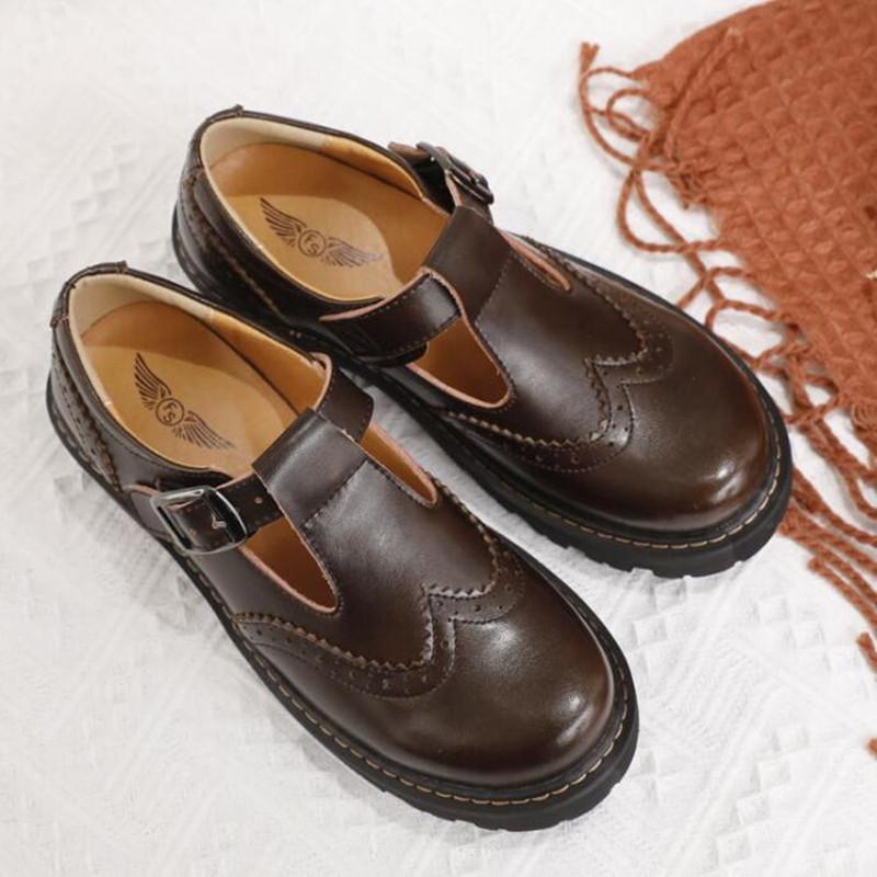 Women's Shoes 2020 Spring New Leather Korean Casual Fashion Leather Shoes Women Comfortable Thick Slip Non-slip Women's, Black
Women's Shoes 2020 Spring New Leather Korean Casual Fashion Leather Shoes Women Comfortable Thick Slip Non-slip Women's, Black