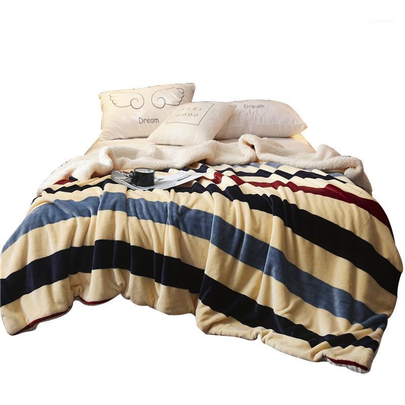 Winter Wool Blanket Double Thickening Sofa Lamb Warm Cashmere Coral Children Fleece Bed Cover Multifunction Shawl Comfortable1
Winter Wool Blanket Double Thickening Sofa Lamb Warm Cashmere Coral Children Fleece Bed Cover Multifunction Shawl Comfortable1