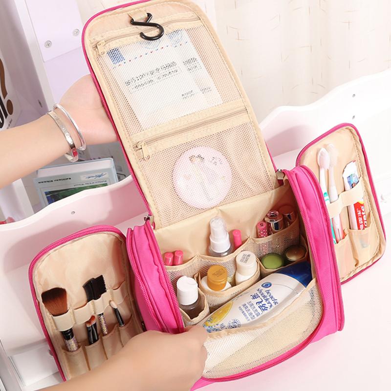 Hanging Women's Men's Cosmetic Bag Makeup Cases Pouch Toiletry Storage Organizer Travel Necessarie Accessories Supplies Products, Pink
Hanging Women's Men's Cosmetic Bag Makeup Cases Pouch Toiletry Storage Organizer Travel Necessarie Accessories Supplies Products, Pink