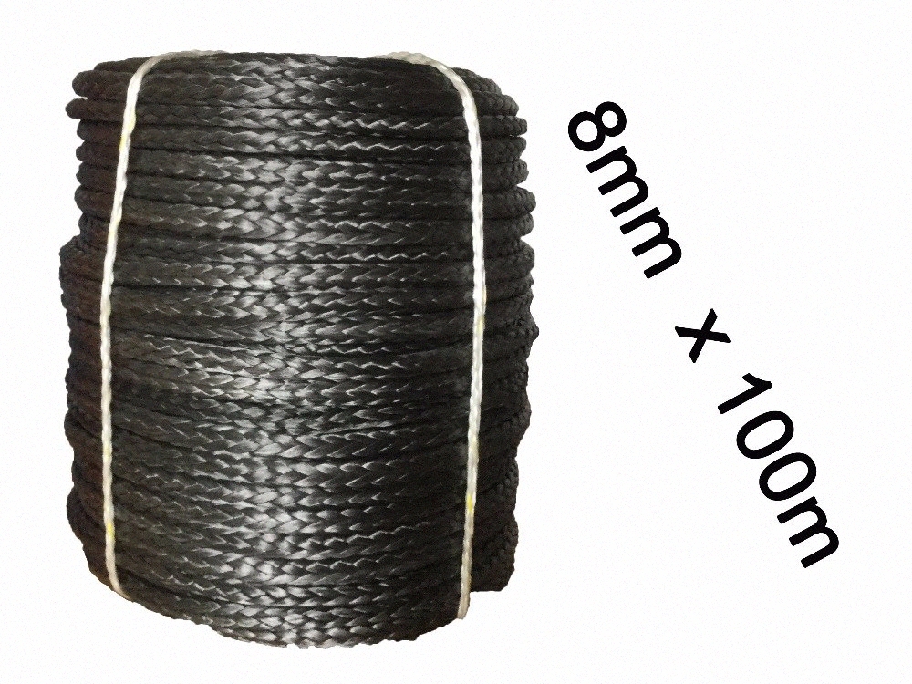 Free Shipping 8MM 100M 12 Strand Extreme UHMWPE Synthetic Rope Winch Line Factory Direct Sale Na8d#
Free Shipping 8MM 100M 12 Strand Extreme UHMWPE Synthetic Rope Winch Line Factory Direct Sale Na8d#