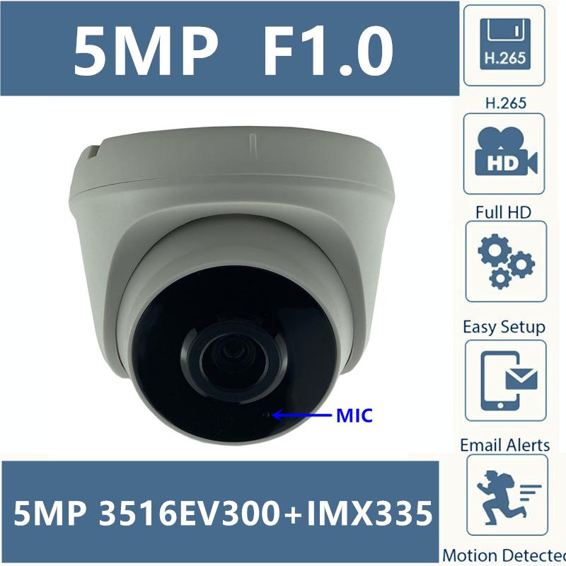 Integrate MIC Audio F1.0 M16 Lens 5MP Sony IMX335+3516EV300 2592*1944 IP Ceiling Dome Camera H.265 All Color Onvif CMS XMEYE P2P
Integrate MIC Audio F1.0 M16 Lens 5MP Sony IMX335+3516EV300 2592*1944 IP Ceiling Dome Camera H.265 All Color Onvif CMS XMEYE P2P