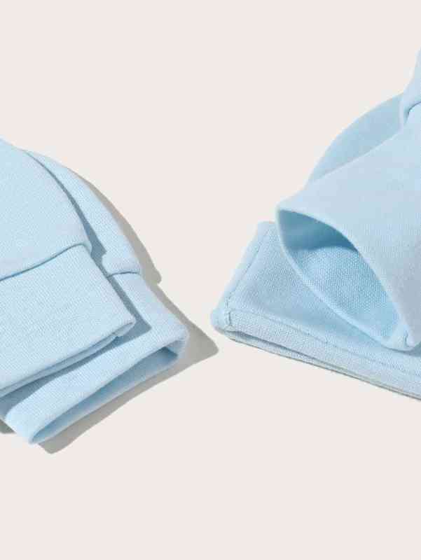 Baby Solid Hat & Gloves & Socks SHE