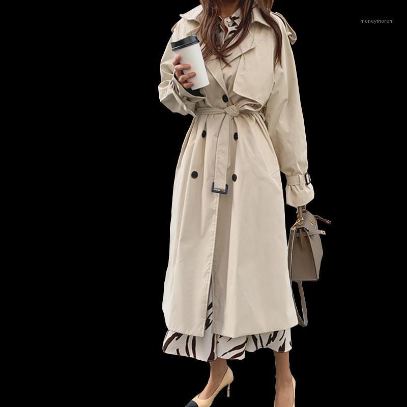 2020 New Autumn Winter Women' Coat Korean Windbreaker Female Plus Size Double Breasted Ladies Long Chic Trench Coats PP2881, Khaki
2020 New Autumn Winter Women' Coat Korean Windbreaker Female Plus Size Double Breasted Ladies Long Chic Trench Coats PP2881, Khaki