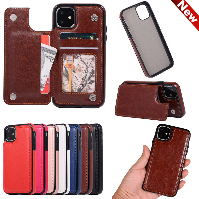 New IPhone 12 Leather Case Fashion IPhone12Pro 11 XR 7/8 Mobile Phone Case Creative Xs Protective Cover Card Wholesale
New IPhone 12 Leather Case Fashion IPhone12Pro 11 XR 7/8 Mobile Phone Case Creative Xs Protective Cover Card Wholesale