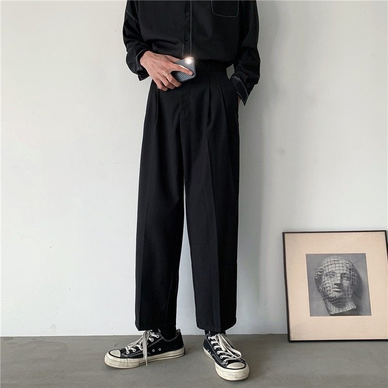 Retro Straight-Leg Pants New Men'S Casual Trousers Jogging Man Korean Fashion Trend Loose Wide-Leg Pant Streetwear High Quality 201126, White
Retro Straight-Leg Pants New Men'S Casual Trousers Jogging Man Korean Fashion Trend Loose Wide-Leg Pant Streetwear High Quality 201126, White