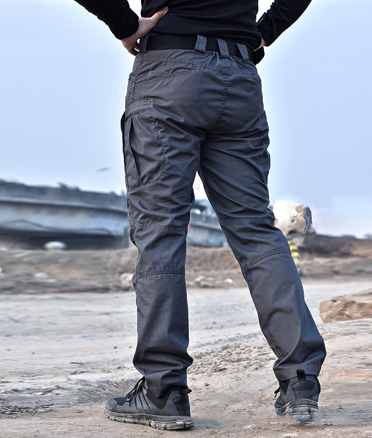 Mens Military Tactical Pants SWAT Trousers Multi-pockets Cargo Pants Training Men Combat Army Pants Work Safety Uniforms 201027