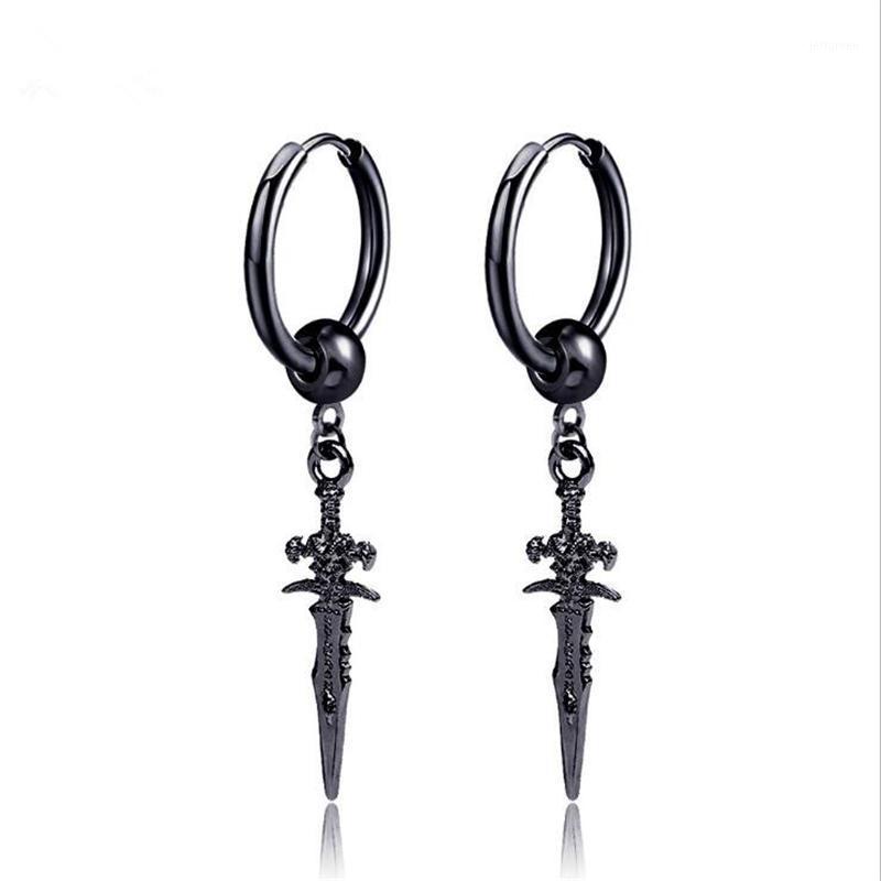 Stud Retro Black Cool Sword Cross Earrings Piercings For Women & Men Personality Non Piercing Fake Punk Jewelry1
Stud Retro Black Cool Sword Cross Earrings Piercings For Women & Men Personality Non Piercing Fake Punk Jewelry1