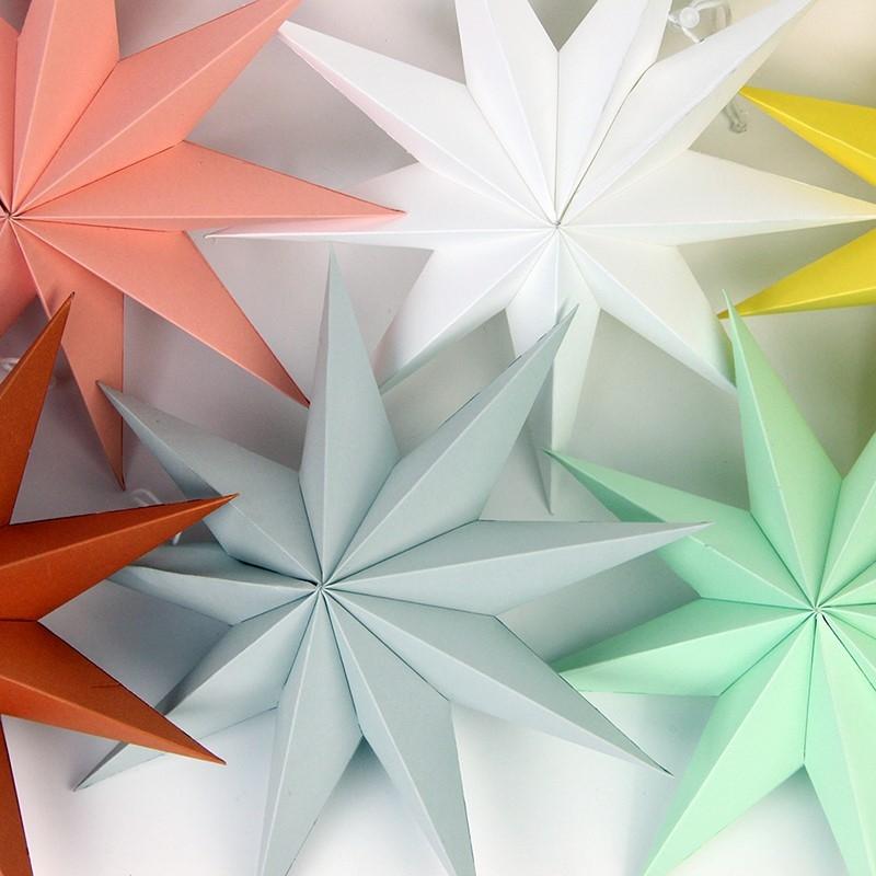 Hot Sale 3D Paper 9 Point Star Lantern for Wedding Decor Birthday Party Decoration Christmas Halloween Party Hanging Decoration
Hot Sale 3D Paper 9 Point Star Lantern for Wedding Decor Birthday Party Decoration Christmas Halloween Party Hanging Decoration