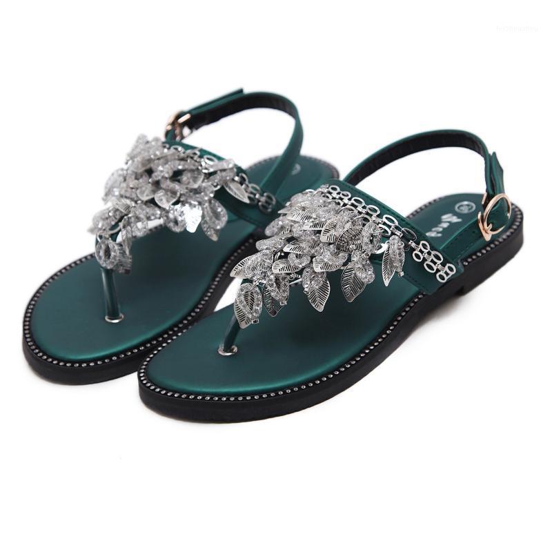 Hot Sale Summer New 2020 Women Crystal Flip Flops Sandals Female Fashion Rome Metal Sandals Ladies Beach Flats1, Black
Hot Sale Summer New 2020 Women Crystal Flip Flops Sandals Female Fashion Rome Metal Sandals Ladies Beach Flats1, Black
