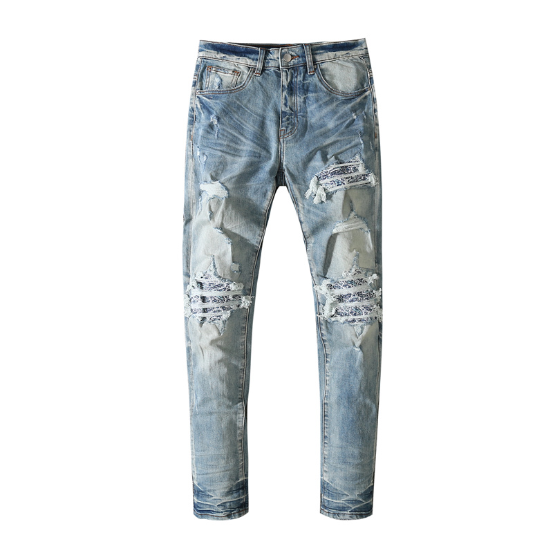 New Design Mens Women Jeans Skinny Casual Trousers Distressed Ripped Slim Motorcycle Moto Biker Denim Hip Hop Pants, Light blue
New Design Mens Women Jeans Skinny Casual Trousers Distressed Ripped Slim Motorcycle Moto Biker Denim Hip Hop Pants, Light blue