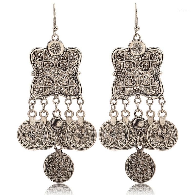 Bohemian Carving Flower Coin Hippie Boho Tibetan Tribal Tassel Dangle Hook Earrings Ethnic Gypsy Beach India African Jewelry1
Bohemian Carving Flower Coin Hippie Boho Tibetan Tribal Tassel Dangle Hook Earrings Ethnic Gypsy Beach India African Jewelry1