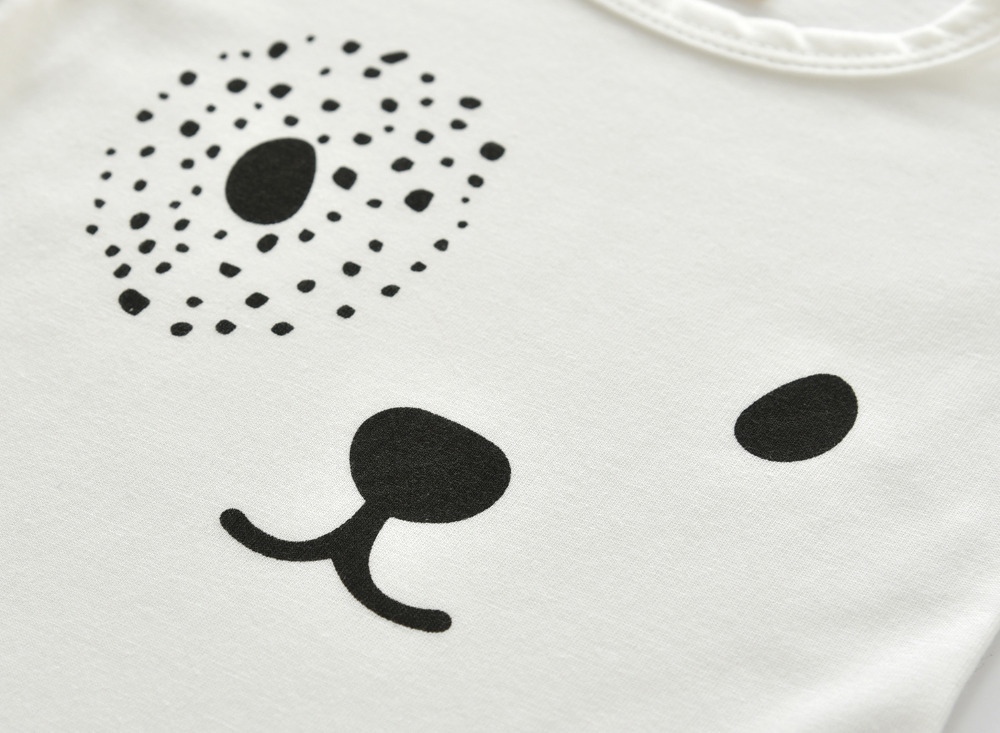 2020 Autumn Style Baby Boys Girls Clothes Long sleeves Infant Suit Cartoon Animal Printing Newborn Toddler Clothing Set LJ201223