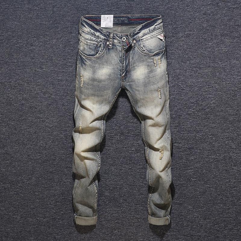 2020 New Solid Color Men's Jeans Retro Water Wash Zipper Pocket Simple Jeans for Men Autumn Casual Straight Mens, Blue
2020 New Solid Color Men's Jeans Retro Water Wash Zipper Pocket Simple Jeans for Men Autumn Casual Straight Mens, Blue