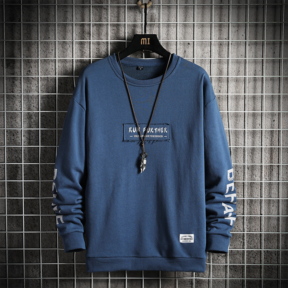 Men Hoodies Long Sleeve O-neck Sweatshirt Hip Hop Fashion Letter Print Streetwear Japanese Fashion Hoodie Pullover Sweatshirt, White
Men Hoodies Long Sleeve O-neck Sweatshirt Hip Hop Fashion Letter Print Streetwear Japanese Fashion Hoodie Pullover Sweatshirt, White