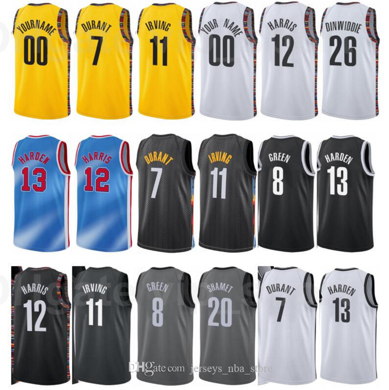 Print City Earned Edition Basketball Joe Harris Jersey 12 Spencer Dinwiddie 26 James Harden 13 Kyrie Irving 11 Kevin Durant 7 Custom Name, Color1
Print City Earned Edition Basketball Joe Harris Jersey 12 Spencer Dinwiddie 26 James Harden 13 Kyrie Irving 11 Kevin Durant 7 Custom Name, Color1