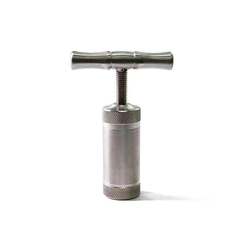 3.5 Inches T Shaped Handle Pollen Press Herb grinder Height Aluminum Alloy Spice Presser
3.5 Inches T Shaped Handle Pollen Press Herb grinder Height Aluminum Alloy Spice Presser