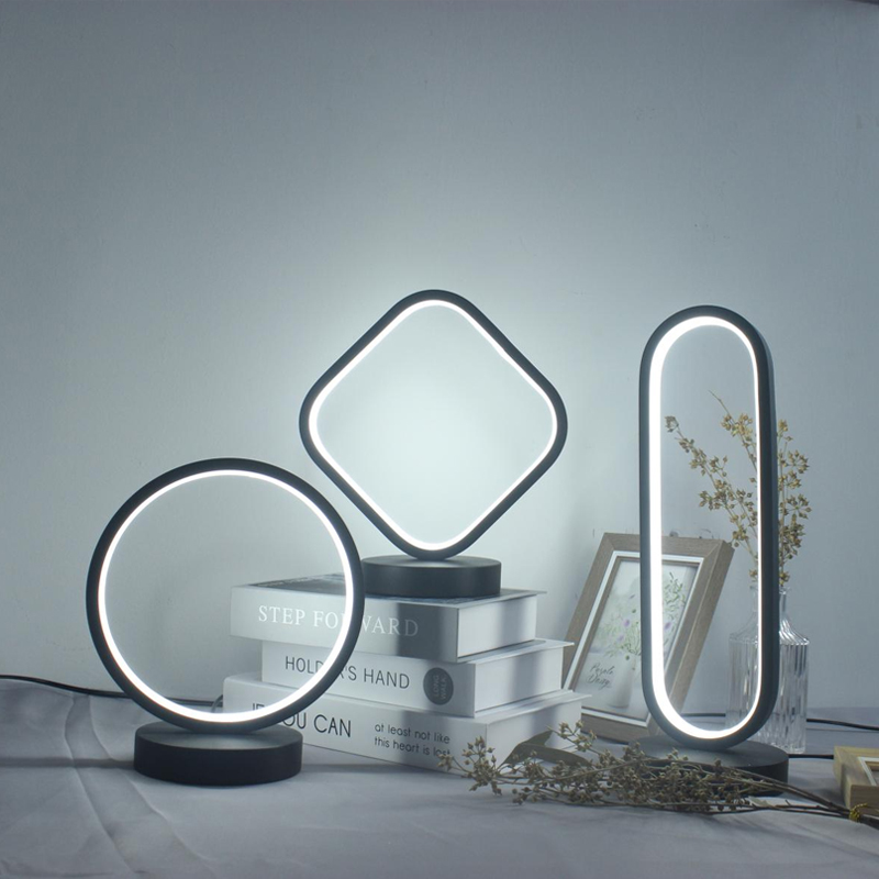 Contemporary LED Desk Light with USB Charging Port - Suitable for Any Room (Dimmable, Multiple Plugs Available)