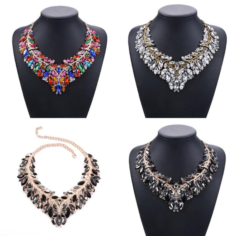 BK Jewelry Fashion Choker Necklace Elegant Colorful Clear Acrylic Crystal Rhinestone Sparkly Woman Gift Party Chain
BK Jewelry Fashion Choker Necklace Elegant Colorful Clear Acrylic Crystal Rhinestone Sparkly Woman Gift Party Chain