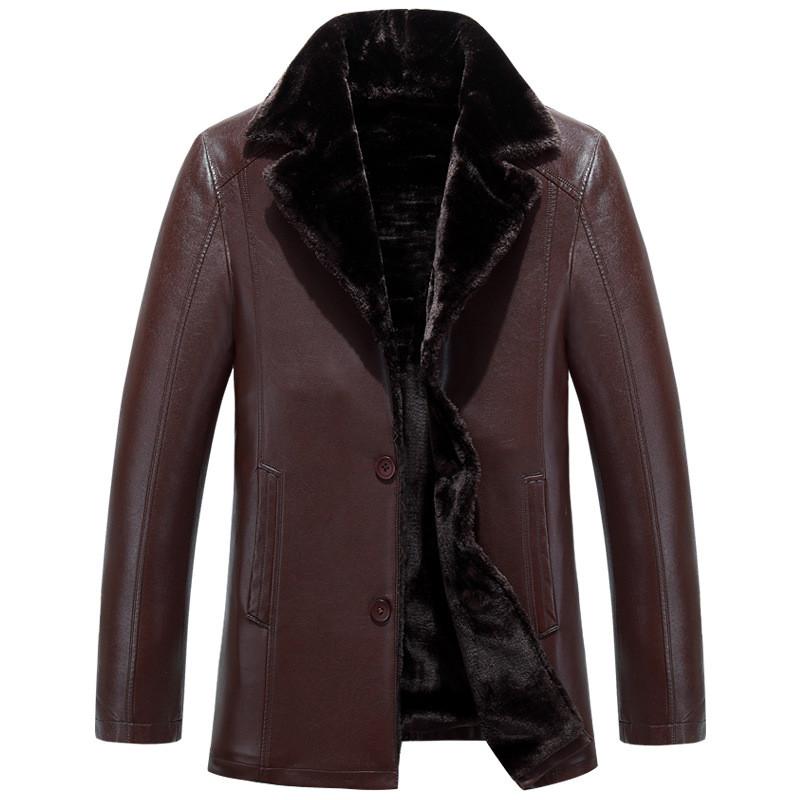 Suitable for Men's Fur one Leather Men's Long Lapels Fur jacket 2020 Winter Faux Leather jacket More size -XXL XXXL, Black
Suitable for Men's Fur one Leather Men's Long Lapels Fur jacket 2020 Winter Faux Leather jacket More size -XXL XXXL, Black