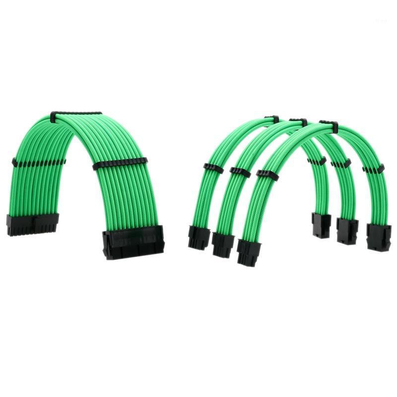 Basic Extension Cable Kit, 1X24Pin ATX 1X4 + 4Pin EPS 2X8Pin PCI-E Power Extension Cable 1 Set of Comb1
Basic Extension Cable Kit, 1X24Pin ATX 1X4 + 4Pin EPS 2X8Pin PCI-E Power Extension Cable 1 Set of Comb1