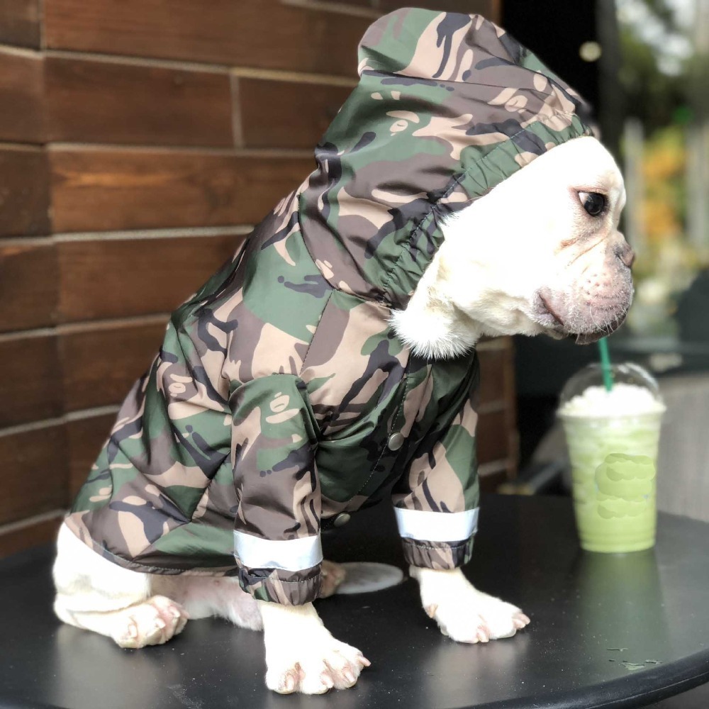 Pet Dog Raincoat Clothes For Big Dogs Camouflage Waterproof Clothes Raining Dog Rain Coat Outdoor Costumes French Bulldog 201030
Pet Dog Raincoat Clothes For Big Dogs Camouflage Waterproof Clothes Raining Dog Rain Coat Outdoor Costumes French Bulldog 201030