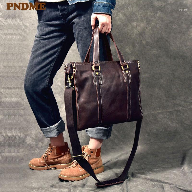 Simple retro genuine leather men's briefcase business luxury natural real cowhide handbag casual laptop messenger bag for women1, Coffee
Simple retro genuine leather men's briefcase business luxury natural real cowhide handbag casual laptop messenger bag for women1, Coffee