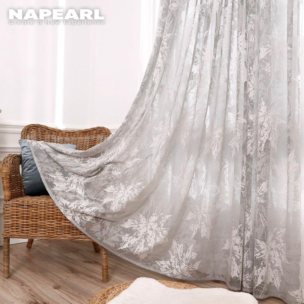 NAPEARL 1 Piece Sheer Curtains Tulle Living Room Home Decoration Windows Panels Modern Elegant Fabrics Ready Made, Grey
NAPEARL 1 Piece Sheer Curtains Tulle Living Room Home Decoration Windows Panels Modern Elegant Fabrics Ready Made, Grey