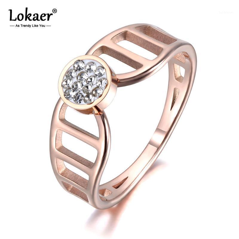 Lokaer Fashion Rose Gold Color Anniversary Rings Jewelry Stainless Steel Rhinestone Crystal Ring For Women Girl Anneau R190071
Lokaer Fashion Rose Gold Color Anniversary Rings Jewelry Stainless Steel Rhinestone Crystal Ring For Women Girl Anneau R190071