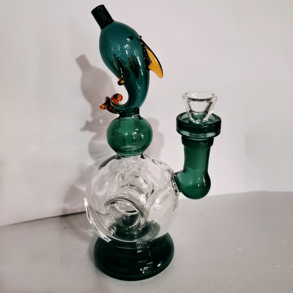 New Arrival Dolphin Octopus Recycler Glass Bong with Inline Perc Water Pipe Dab Rig Hookah Pipe Smoking Tool for Tobacco FY2357
New Arrival Dolphin Octopus Recycler Glass Bong with Inline Perc Water Pipe Dab Rig Hookah Pipe Smoking Tool for Tobacco FY2357