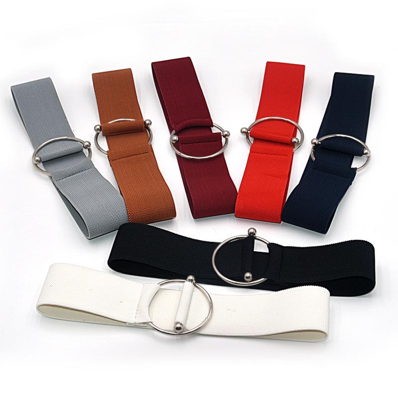 Belts Women Simple Waist Elastic Ladies Band Round Buckle Decoration Coat Sweater Fashion Dress Luxury Belt Designers, Black;brown
Belts Women Simple Waist Elastic Ladies Band Round Buckle Decoration Coat Sweater Fashion Dress Luxury Belt Designers, Black;brown