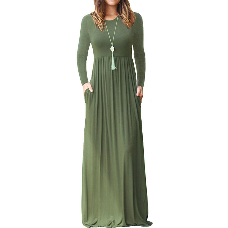 2020 Autumn Long Dress Women Plus Size Long Sleeve Party Dress Ladies High Neck O-neck Winter Maxi Dresses For Women, Blue
2020 Autumn Long Dress Women Plus Size Long Sleeve Party Dress Ladies High Neck O-neck Winter Maxi Dresses For Women, Blue
