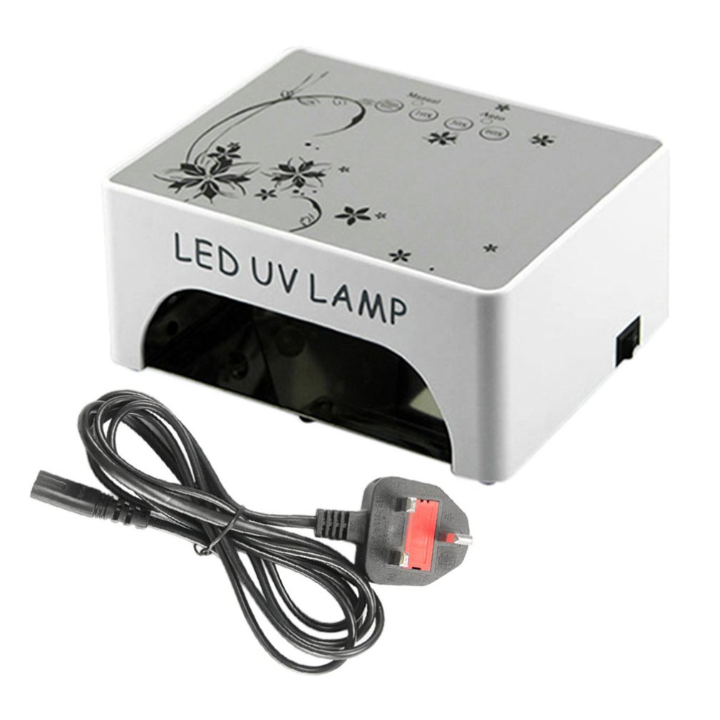 UV LED Lamp Nail Dryers Art Manicure Gel Polish Nail Art Tools Curing Salon Home Use 3 Colors LED 35W 100-240V Curing All Gels, White uk
UV LED Lamp Nail Dryers Art Manicure Gel Polish Nail Art Tools Curing Salon Home Use 3 Colors LED 35W 100-240V Curing All Gels, White uk