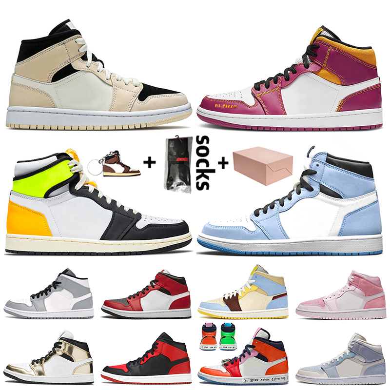 2021 New Fashion Jumpman 1 1s Basketball Shoes Barely Orange Mid Familia High OG Volt University Blue Bred 2020 Women Mens Trainers Sneakers, #3 high og volt 36-46
2021 New Fashion Jumpman 1 1s Basketball Shoes Barely Orange Mid Familia High OG Volt University Blue Bred 2020 Women Mens Trainers Sneakers, #3 high og volt 36-46
